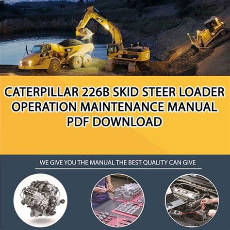 226b cat skid steer oil change|226b skid steer loader manual.